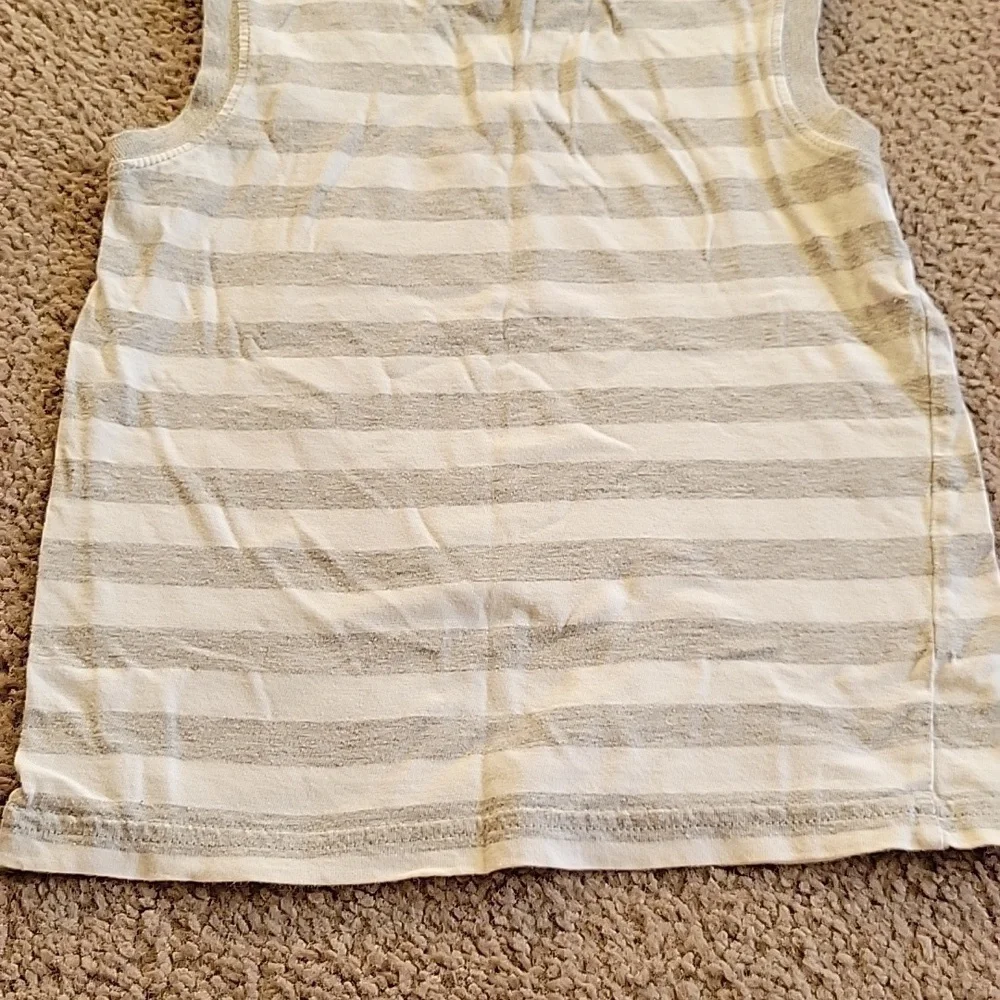 Gymboree Gray and Red Lobster Tank Top